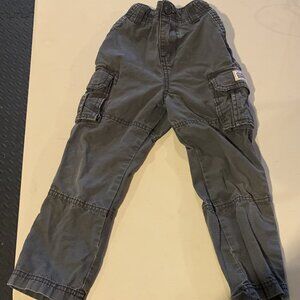 Oshkosh Boys 5T Grey Cargo Pants